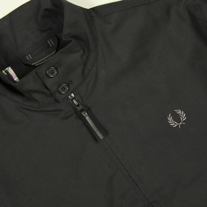 Fred Perry Harrington Jacket - Black